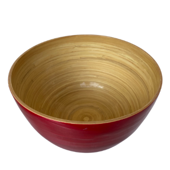 Best Seller Bamboo fiber salad bowl ecofriendly Organic spun bamboo bowls safe for health Homeware Crafts Made In Vietnam 2