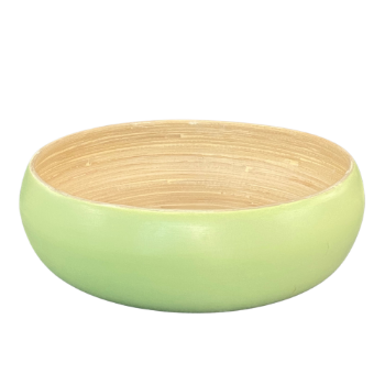 Eco-friendly Bamboo Craft Customized Kitchenware Organic spun bamboo bowls safe for health Homeware Crafts Made In Vietnam 1