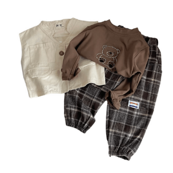 Clothes For Kids Boys Sweet Natural Baby Boys Set Casual Each One In Opp Bag Made In Vietnam Manufacturer 5