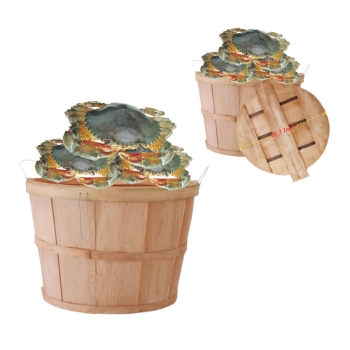 Competitive Price Wooden Fruit Basket Other Storage Baskets Sustainable Eco-Friendly Material Viet Nam Manufacturer 2