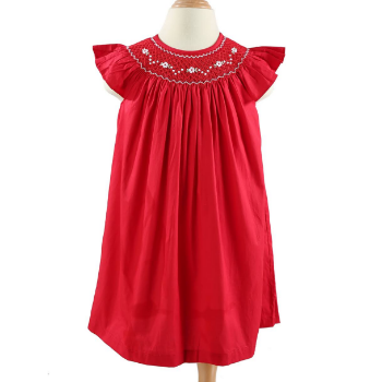 Good Quality Baby Smocked Dress ODM And OEM For Baby Girl Short Sleeve High Grade Product Top Selling Vietnam Manufacturer 7