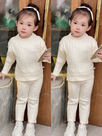 Kids Designers Clothes Fast Delivery Natural Woolen Set New Arrival Each One In Opp Bag From Vietnam Manufacturer 3
