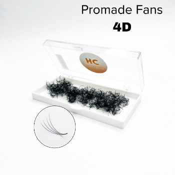 4D Promade 1000 Fans eyelash box High Quality Fashionable using for beauty pack in tray or box Vietnam Manufacturer 1