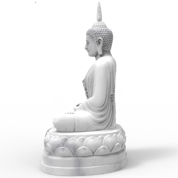 High Quality Stone Gautama Buddha Statue Natural Stone Garden Statues OEM ODM Packed In Wooden Case Vietnam Manufacturer 5