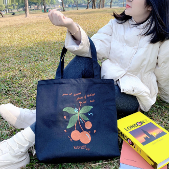 Womens Canvas Bags Top Sale Handled Style Customized Color Reusable Using For Many Industries Vietnam Manufacturer 2