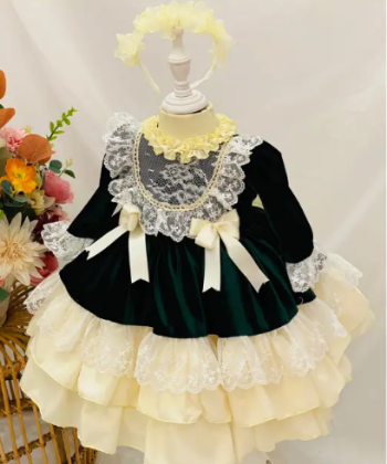 Top Favorite Product Lolita Dress Kids Princess Dress Cheap Price Luxury Using For Baby Girl Pack In Plastic Bag Asian Manufacturer 6