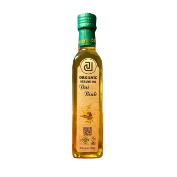 Rich Nutrition Organic Sesame Oil 250ml Natural Dai Binh Food Beverage Virgin Sesame Oil Pure Unrefined Made In Vietnam 4