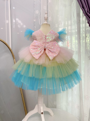 High Quality Elegant Newborn Dress Good Choice New Design Using For Baby Girl Pack In Plastic Bag Made In Vietnam Manufacturer 7