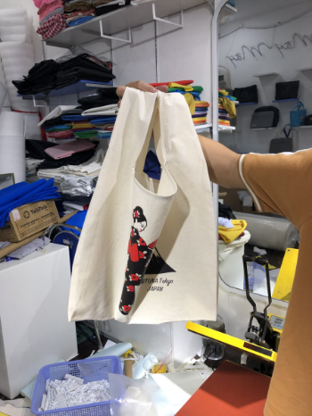 Customized Size Recyclable Eco-friendly Fashionable Custom Canvas Bag - OEM/ODM Manufacturer From Viet Nam 4