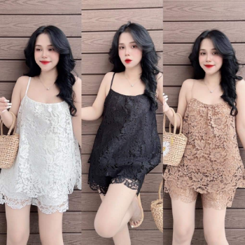 Fashion Two Piece Set Women Clothes Good Price Natural Casual Washable Customized Packaging Vietnam Manufacturer Clothes Set  4