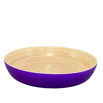 Eco-friendly Bamboo Craft Customized Kitchenware Organic spun bamboo bowls safe for health Homeware Crafts Made In Vietnam 1