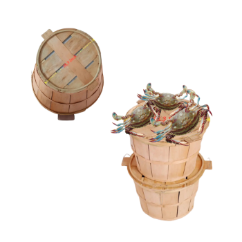 Wholesale Price Wooden Fruit Basket Clothes Dirty Laundry Basket Storage Baskets Bins Sustainable Eco-Friendly Material Viet Nam 3