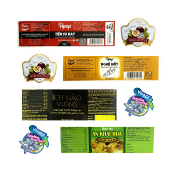 The Hot Seller Private Label Food Plastic Decals Matt Lamination Use For Food Packed In Cartons From Vietnam Manufacturer 3