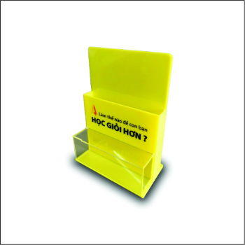 Leaflet Holder Hot Selling Variety Shapes Customized Packing Acrylic Display Origin Size Made in Vietnam 3