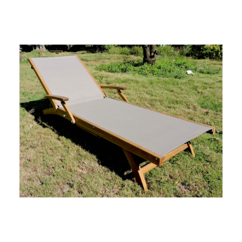 Waterproof Sun Lounger Low Moq Wooden Material Sun Loungers For Hotel Or Villa Modern Design Made In Vietnam Manufacturer 3