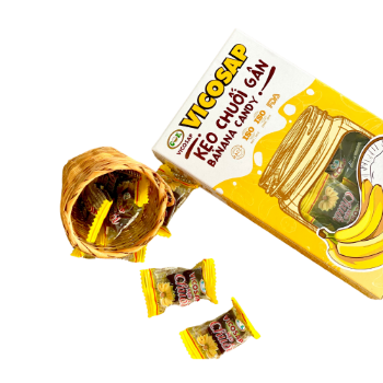 Authentic And Safe Banana Candy Manufacturer Banana Candy Box 100g Coconut Candy Exporter Bag Vietnam Supplier 2