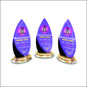 Acrylic Awards Trophy OEM Variety Of Sizes Custom Business Outstanding Gift Customized Packing Made in Vietnam Manufacturer 3