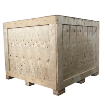 Wood Crate High Quality Plywood Using For Chemical Natural Color Customized Packaging Vietnam Manufacturer 2