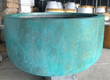 Used For Flower Or Green Plant Export From Vietnam Flower Pots Manufacturer Rust Iron Planters With Modern Style 5