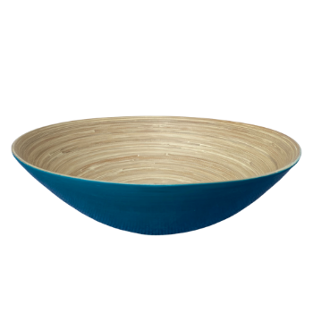 Customized Bamboo Products Handicraft Painted Bowl Living Salad Bamboo Vietnam Natural Crafts From Vietnam Manufacturer 1