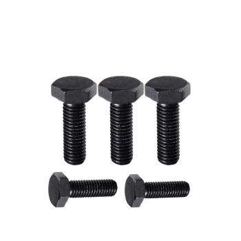 Titanium Industry Wholesale Full Thread Hex Bolts Steel Bolts And Nuts M4 M6 M8 Black Flange Bolt Screw Fasteners Manufacturers 7