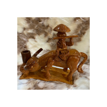 High Quality Decorative Statue From Coconut Hand-Made Items Decoration Vintage Packed In Box Vietnam Manufacturer 8