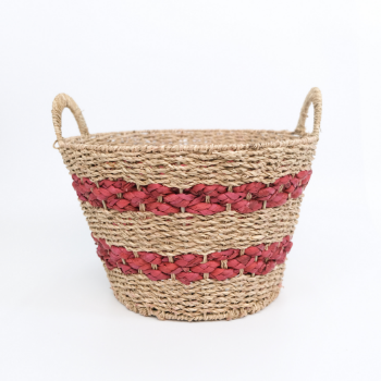 Storage basket with sea grass, water hyacinth, water hyacinth for living room, hotel 3