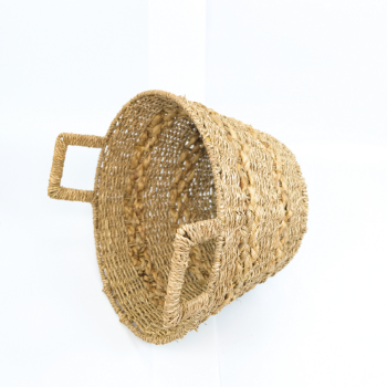 Storage Baskets High Quality Seagrass Material Hotel Decoration Modern Customized Packaging Made In Vietnam Manufacturer 3