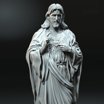 Special Item Jesus Statue Natural Marble Stone Garden Statues Custom Religious Packed In Wooden Case Vietnam Manufacturer 6