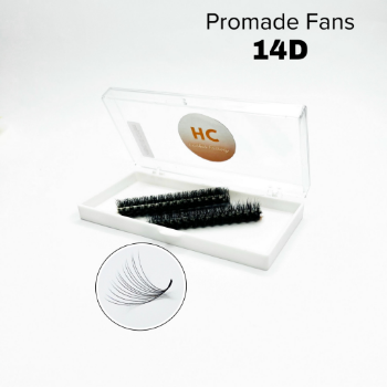 14D Promade 500 Fans other eyelashes Good choice Handmade using for beauty pack in tray or box Made in Vietnam Manufacturer 2