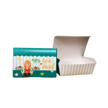 Box Of 1 Snap Lid Box Paper High Quality Eco Friendly Take Away Customized Packing Size & Logo Carton Box Manufacturer 1