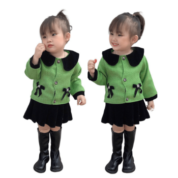 Clothes For Kids Easy To Waer 100% Wool Dresses New Fashion Each One In Opp Bag From Vietnam Manufacturer 5