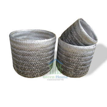 Rattan plant potshanging baskets for plants outdoor hydroponic planting basket Flexible Customized Service From Vietnam 1