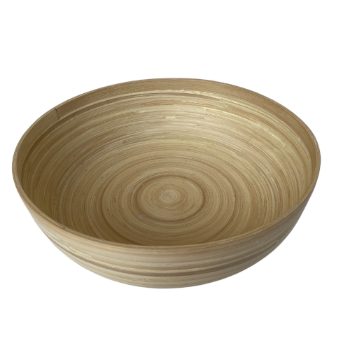 Ecofriendly healthcare Organic Low MOQ Handmade spun bamboo craft bowls safe for health Homeware Crafts Made In Vietnam 5