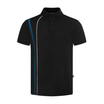 Polyester Spandex Regular-Fit Polo Shirt with Contrast Corded Piping Lines Down Front Men Polo Shirts New Arrival Shirts For Men 1