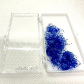 Color Eyelash 5D Volume Blue Volume 5D 6D Competitive Price Handmade Mink Beauty Packaging Tray Vietnam Manufacturer 7