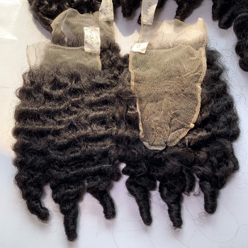 Machine Weft Burmese Funmi Curly Natural Color Hair Extensions Bulk Sale Virgin Hair Beauty And Personal Care 3