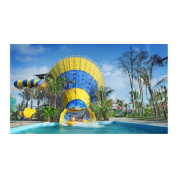 Cyclones Water Slide Park Top Sale Alkali Free Glass Fiber Using For Water Park ISO Packing In Carton From Vietnam Manufacturer 5