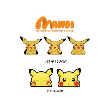 Cartoon Stickers For Car Best Choice Waterproof Decals Popular Movie Wholesale 3D Motion Custom Packing Vietnam Manufacturer 2