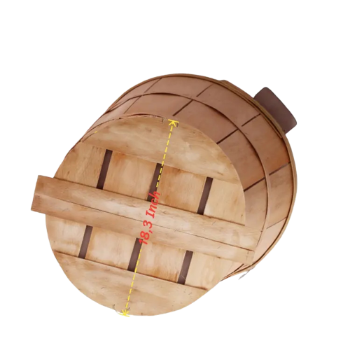 Hot Selling Fruit Basket Wood Vegetable Storage Basket Sustainable Eco-Friendly Material Viet Nam Manufacturer 6