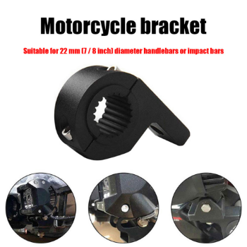 Motorcycle LED Headlight Clamps Brackets Lantsun Custom Shape Printed Wholesale Led Light Leds Light Bars 12V Mounting Bracket 5