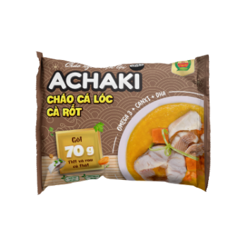 Achaki Snakehead fish and carrot delicious porridge High Specification  fresh ingredients using for baby made in Vietnam 1