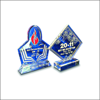 Acrylic Trophy Achievement Award Hot Selling Special Custom Gift Customized Packing From Vietnam Manufacturer Prize Trophies 7