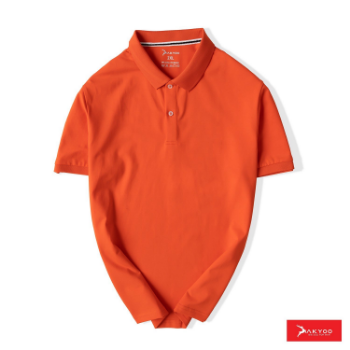 Wholesale Low MOQ 200 Factory price Hot Selling orange Polo Shirts Short Sleeve Casual Fashion Apparel for all seasons 2