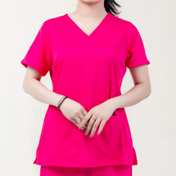 Medical Scrubs Set Fast Delivery Set Well-priced WRAP Stored in Polybag Made in Vietnam Manufacturer 2