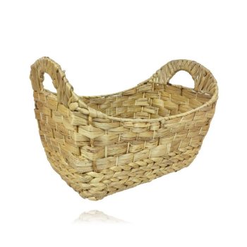 Set of 3 Baskets Mix Corypha Lecomtei for Export Sedge Storage Box Home Decoration Straps Basket Boat Shape from Vietnam 2