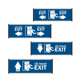 Fast Delivery Double Sided Exit Sign Light Aluminum Plastics Led Exit Sign Vietnam Manufacturer 1