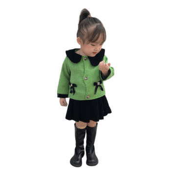 Clothes For Kids Easy To Waer 100% Wool Dresses New Fashion Each One In Opp Bag From Vietnam Manufacturer 9