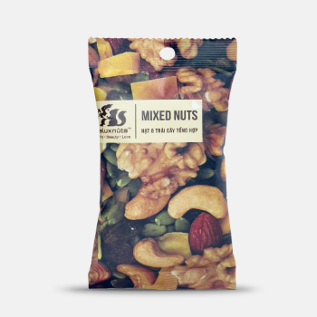 Mixed Nuts 40G High Quality  Low Fat  Instant Use Crunchy Small Bag Stir Fried Factory From Vietnam 2