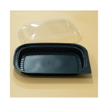 Safe And Healthy  1 2 3 Compartments Plastic Food Packaging Plastic Boxes Takeaway Lunch Containers HIPS Plastic Tray 1